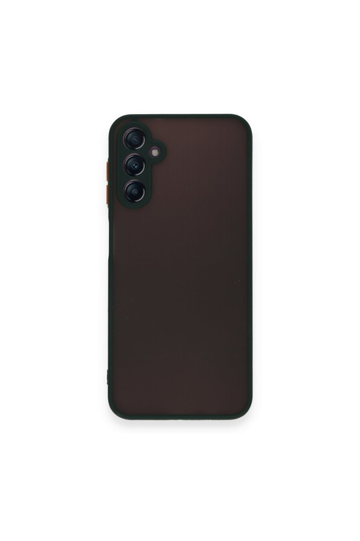 Samsung Galaxy A35 5G İçin Uyumlu Buzlu Tasarım Renkli Tuş Mat Tasarım Sararmaz Kılıf