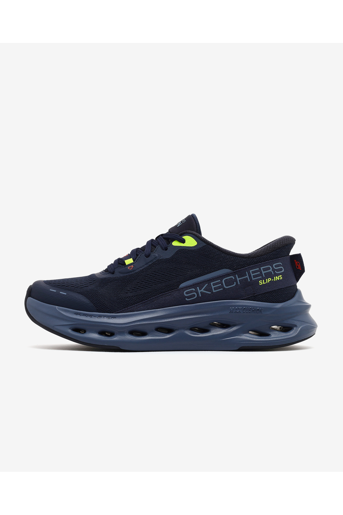 Skechers MAX CUSHIONING GLIDE-STEP - ADVERT Erkek Lacivert Koşu ...