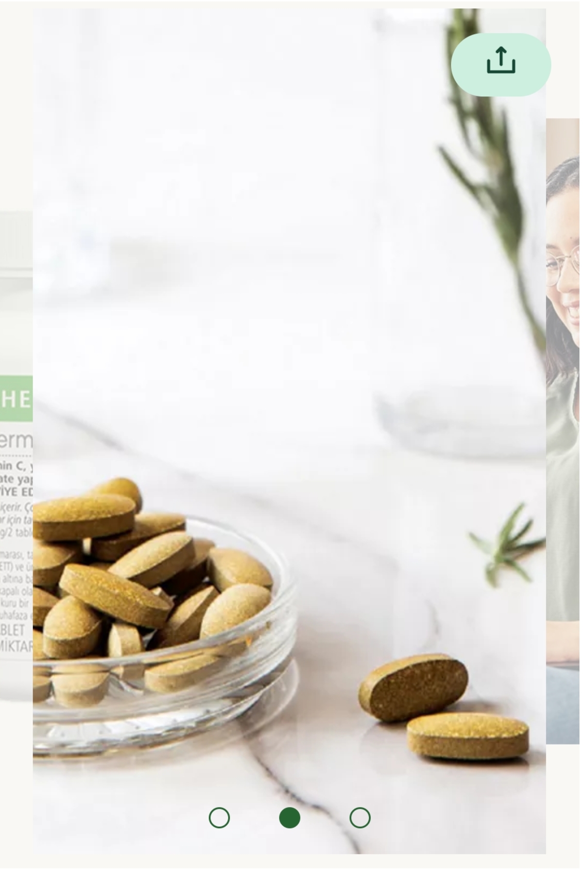 HERBALIFE Healthy Meal マンゴー 2本セット Herbalife Thermo Complete® 90 Tablet C Vitaminli, yeşil çaylı ve