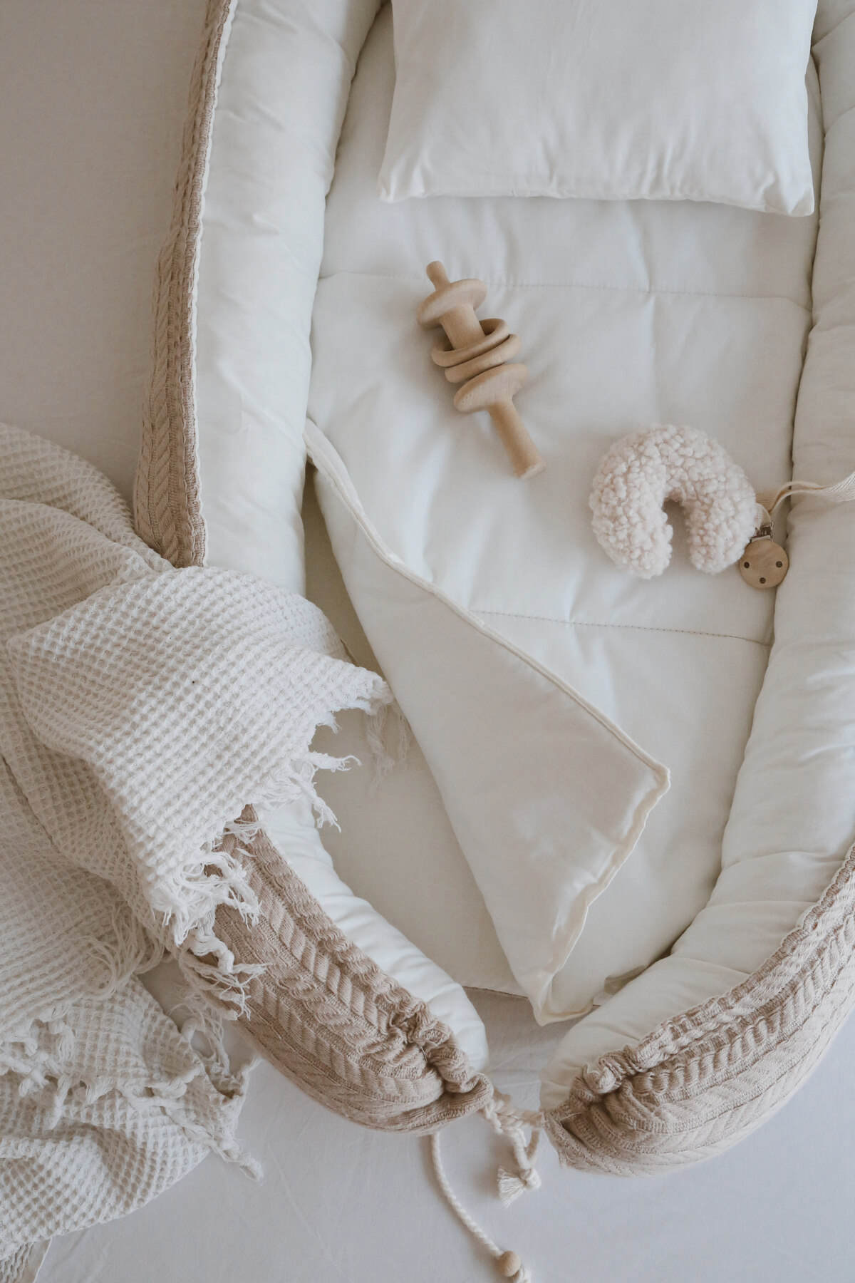 DERY BABY Babynest Bebek Yatağı Anne Yanı Bebek Yatagı (85*55) fotoğrafı 5 (önizleme)