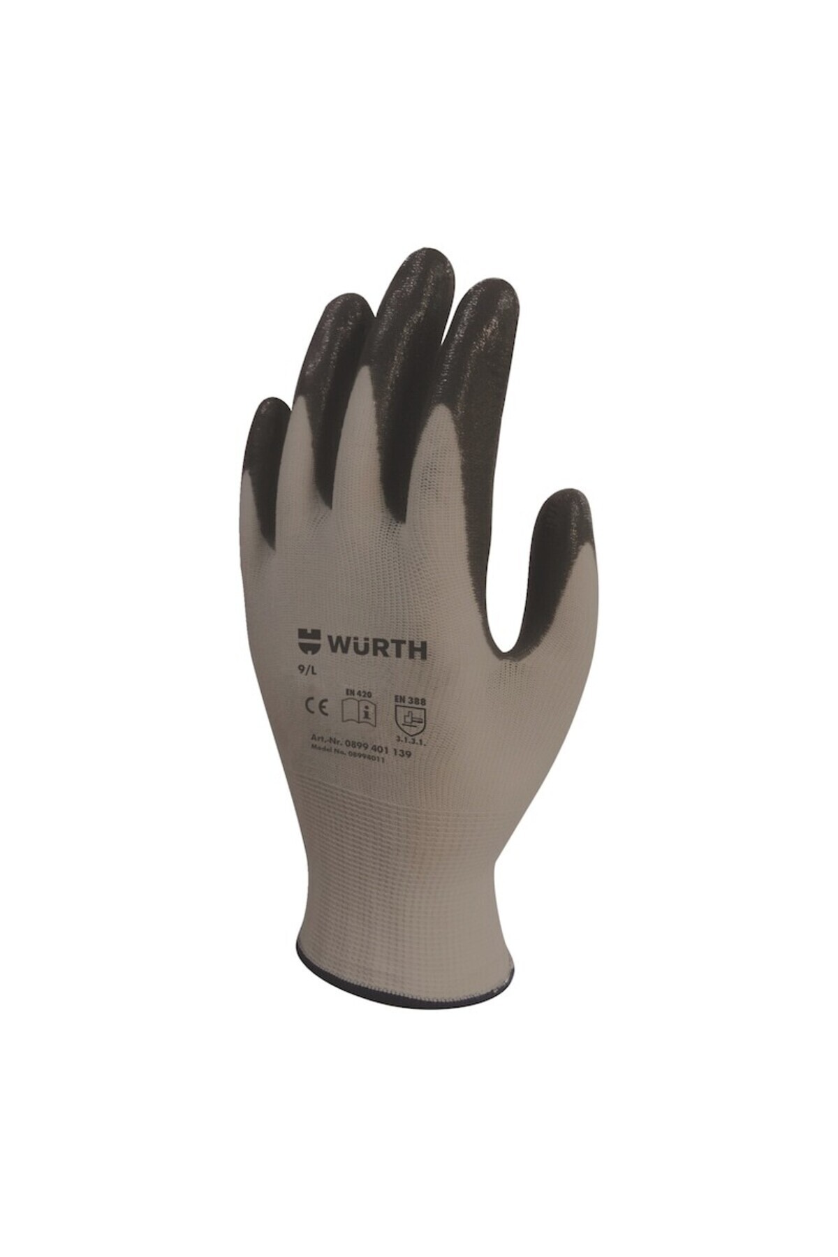 Würth MEKANİKÇİ İŞ ELDİVENİ NİTRİL SİYAH 10
