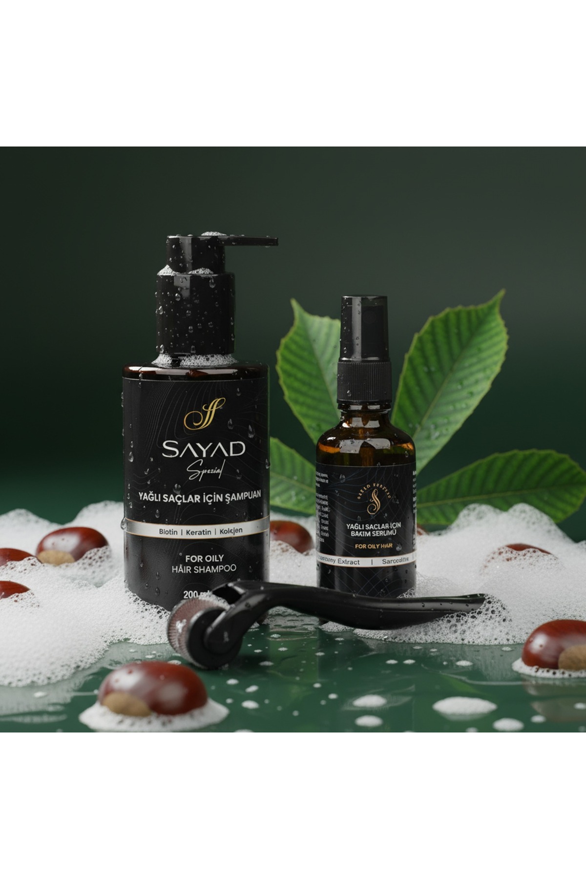 Sayad Special Yağlı Saç Bakım Seti - 1 Aylık Başlangıç Protokolü — 000541214