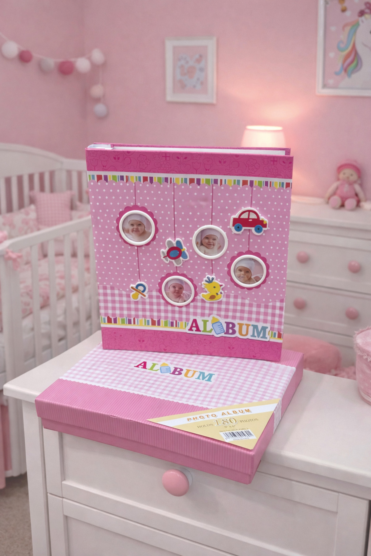 NRCN 10x15 Bebek Fotoğraf Albümü – 26x29 cm, Anı ve Duygu Not Alanlı fotoğrafı 4 (önizleme)