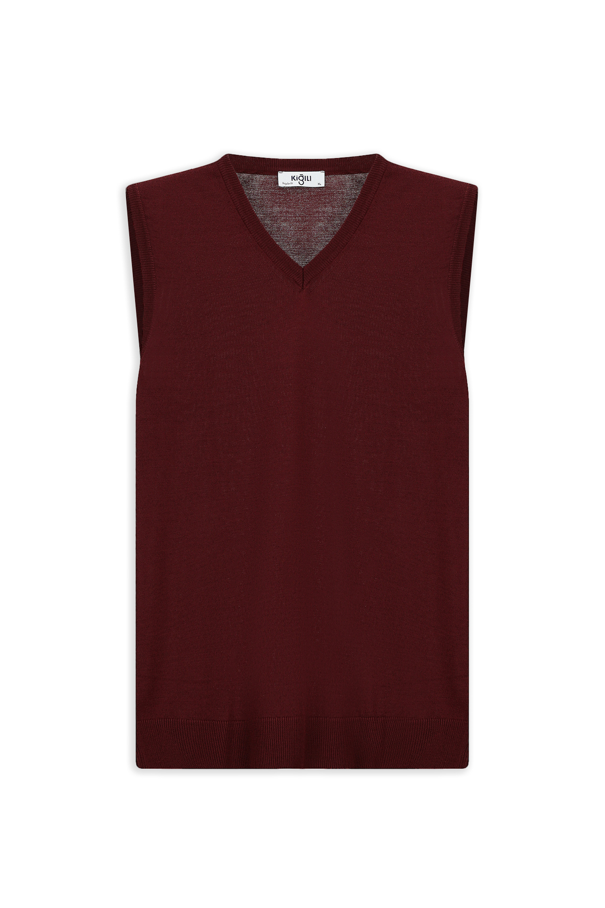 کیگیلی ژاکت بافتنی پشمی یقه هفت