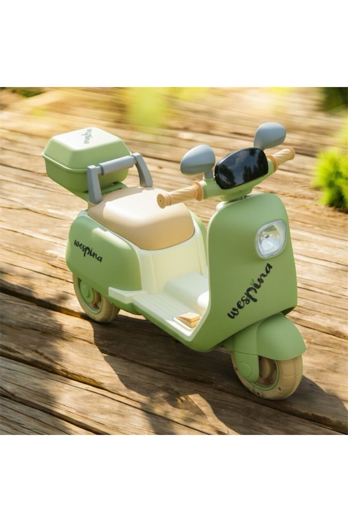 Rollino 3tekerli Çocuk Motoru Akülü 6volt 1-6 Yaş Arası 50kğ Uygundur Wespina