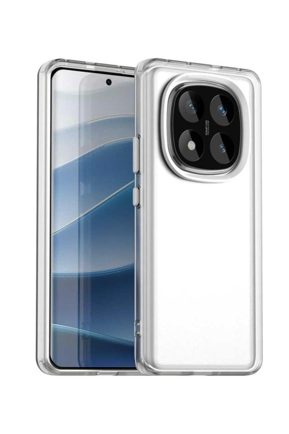 Goldie Case Xiaomi Redmi Note 14 Pro 4g/5g Uyumlu Düz Renkli Darbe