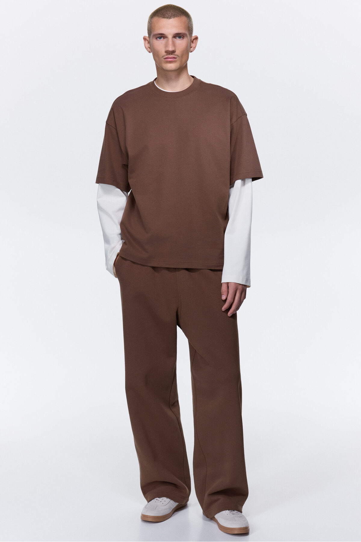 شلوار راحتی گشاد اچ اند ام شلوار گرمکن ورزشی H&M