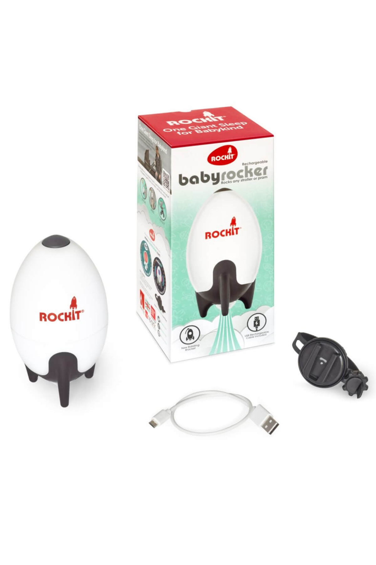 Rockit Rocker Şarjlı Bebek Araba Sallayıcı fotoğrafı 3 (önizleme)