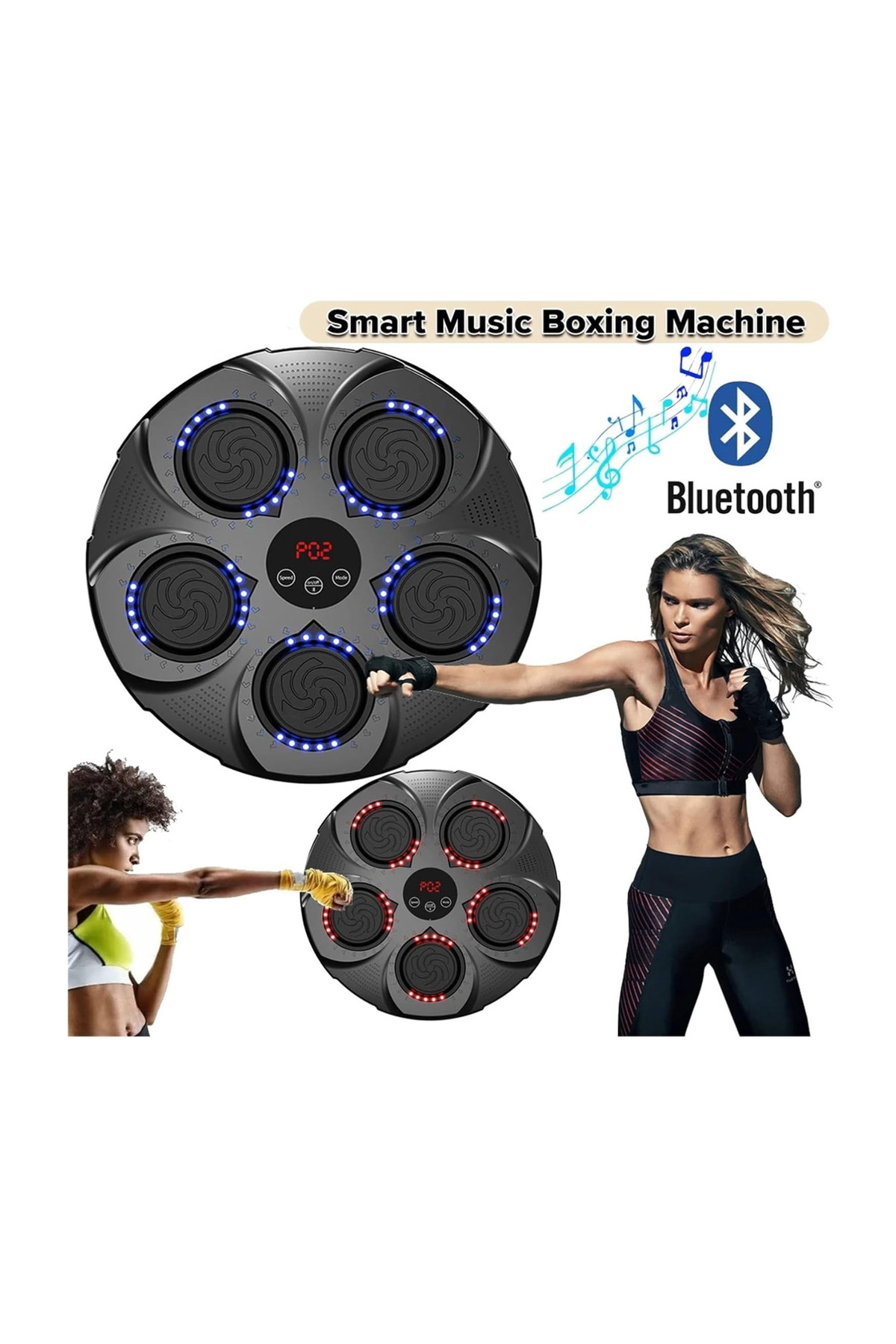 Alida Akıllı Bluetoothlu Boks Egzersiz Aleti – Müzikli Boks
