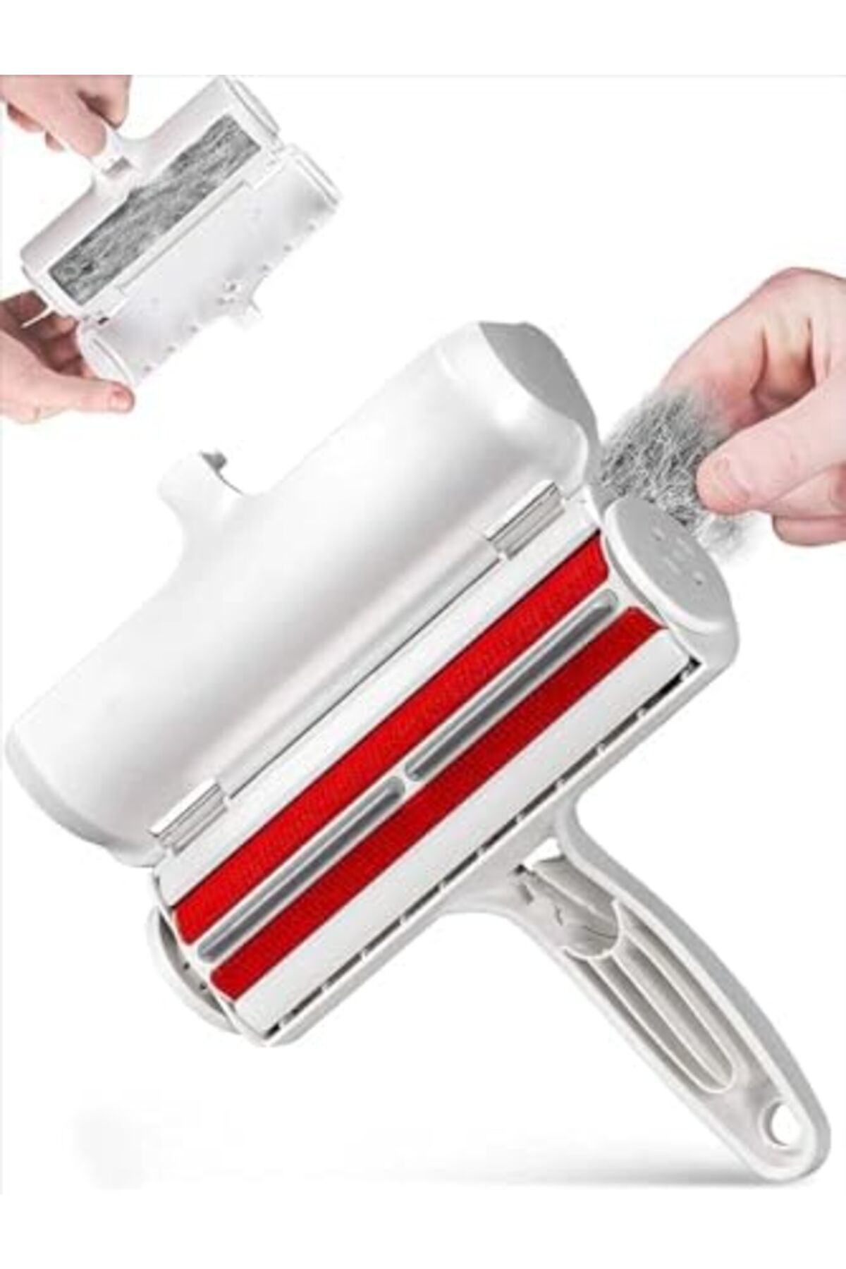 BRF BFSX Makkam Kedi Köpek Tüy Toplayıcı Hazneli 2 Yönlü Kazak Kıyafet Elbise Halı Yatak Kıl Toz Tüy Top