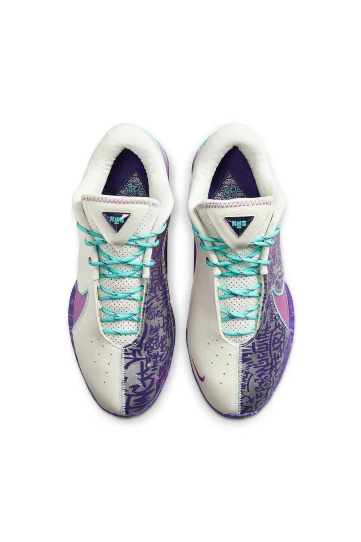 Nike LeBron XXII 'Mogul' Erkek Basketbol Ayakkabısı /DAR KALIP (Blue Sport ) görsel 5