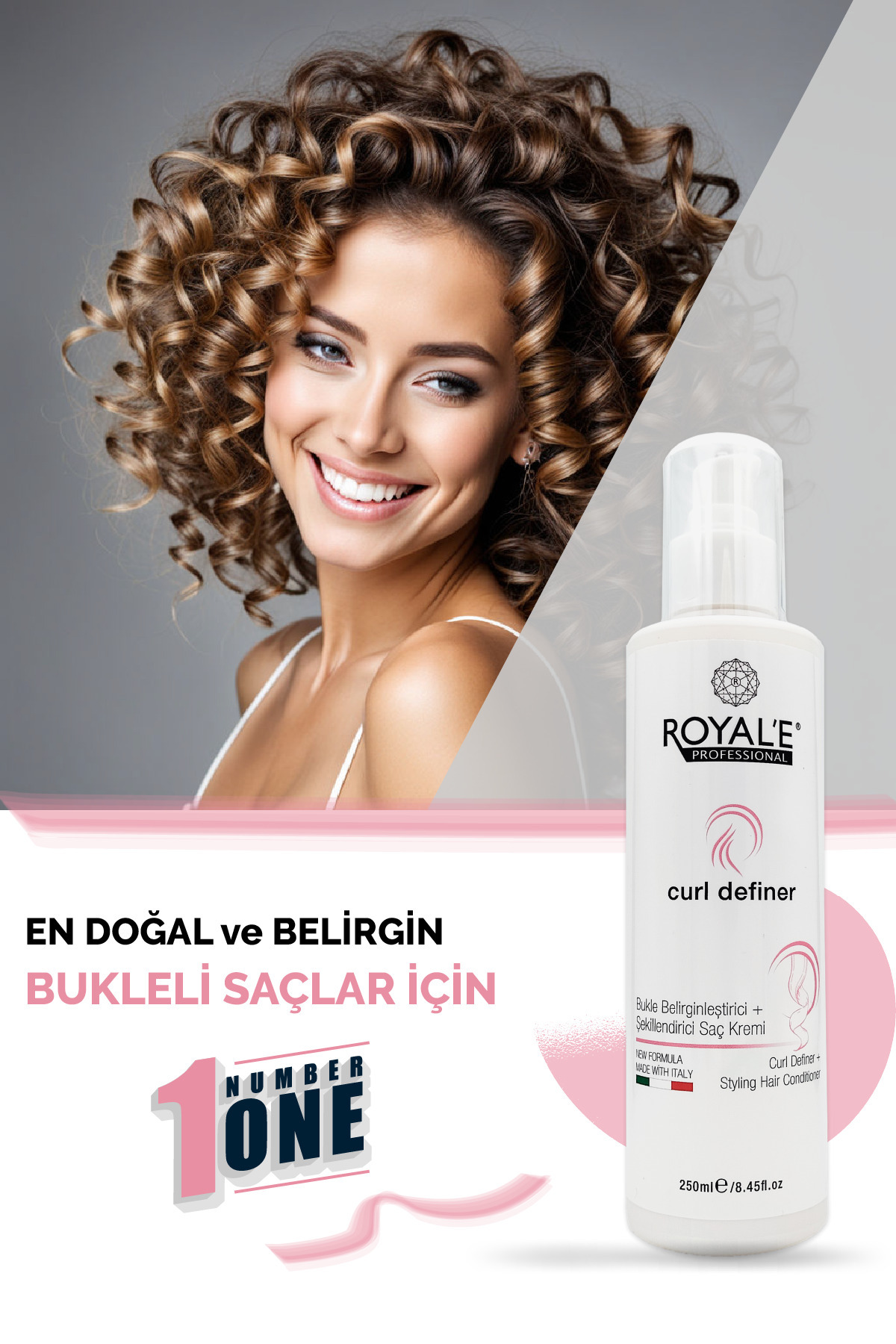 Bukle Belirginleştirici Saç Kremi - Curl Definer 250ml — Bukle 250 — تصویر 4 از 7