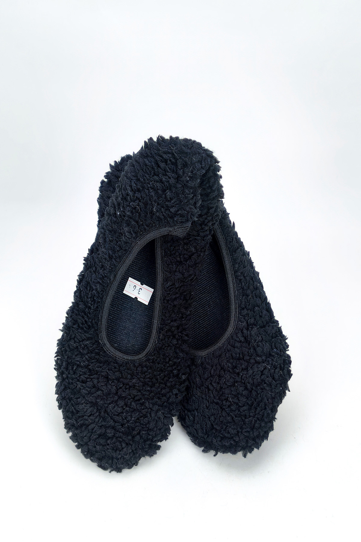 CEYDA SHOES Peluş Ev,hac,Umre Babeti,Çeyiz,Hediye, Günlük ,Tüylü Babet, Panduf, Patik, Gösteri Pisi Pisi görsel 6