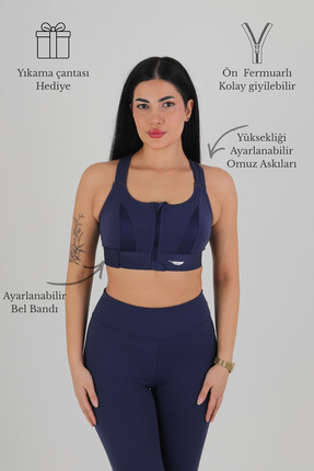 Selecius Premium Kadın Spor Takımı – Cropé & Yüksek Bel Tayt