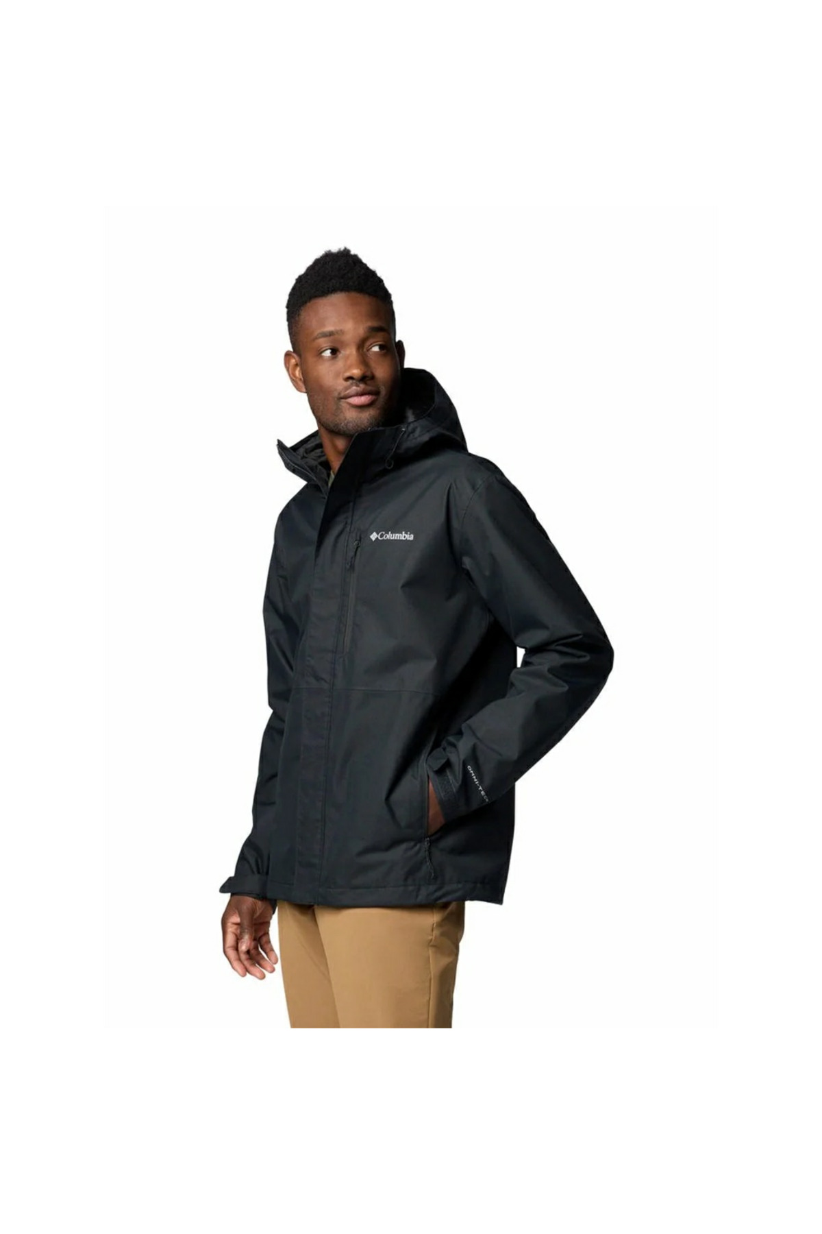 Columbia Hikebound™ II Jacket Siyah Erkek Outdoor Yağmurluk WM2619 görsel 3