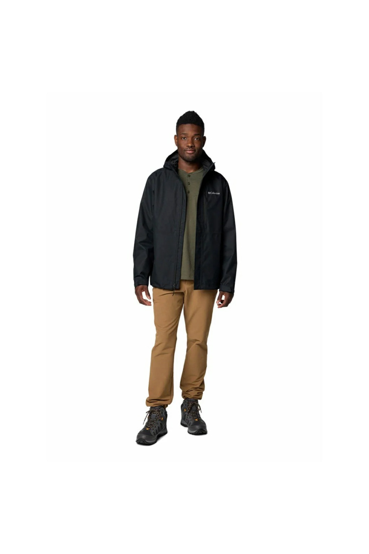Columbia Hikebound™ II Jacket Siyah Erkek Outdoor Yağmurluk WM2619 görsel 4