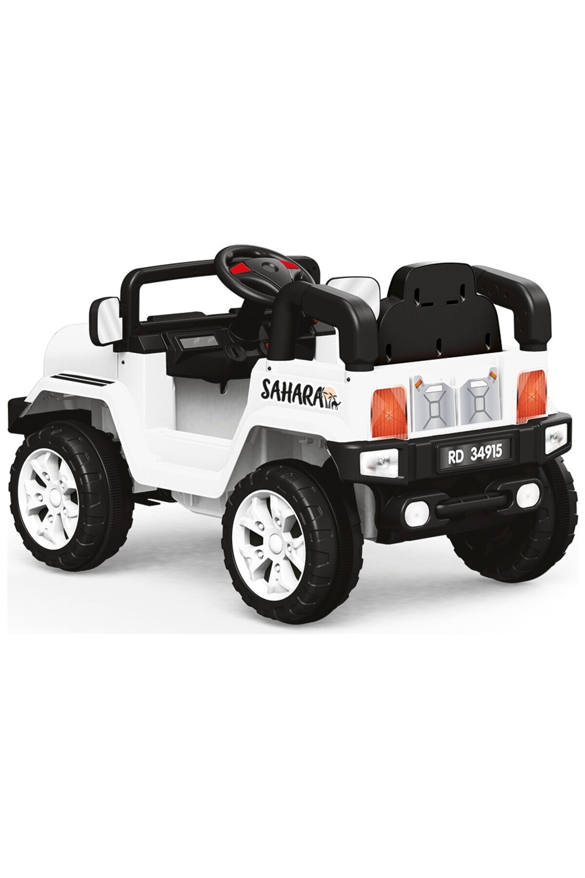 Dolu Oyuncak Sahara Beyaz 12 V Akülü Araba fotoğrafı 2 (önizleme)