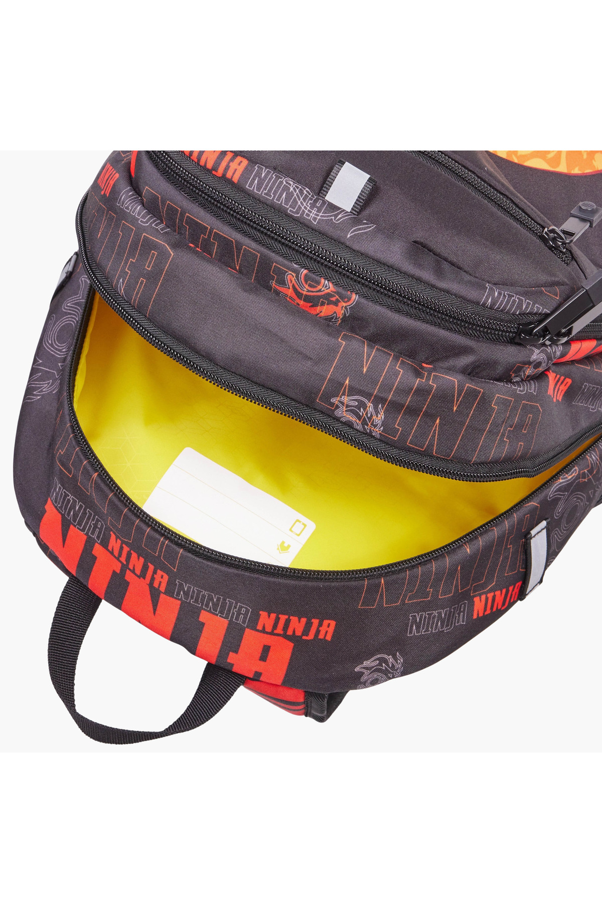 کوله‌پشتی طرح گلدار با بندهای قابل تنظیم و زیپ - ۴۴×۳۴×۲۸ سانتی‌متر