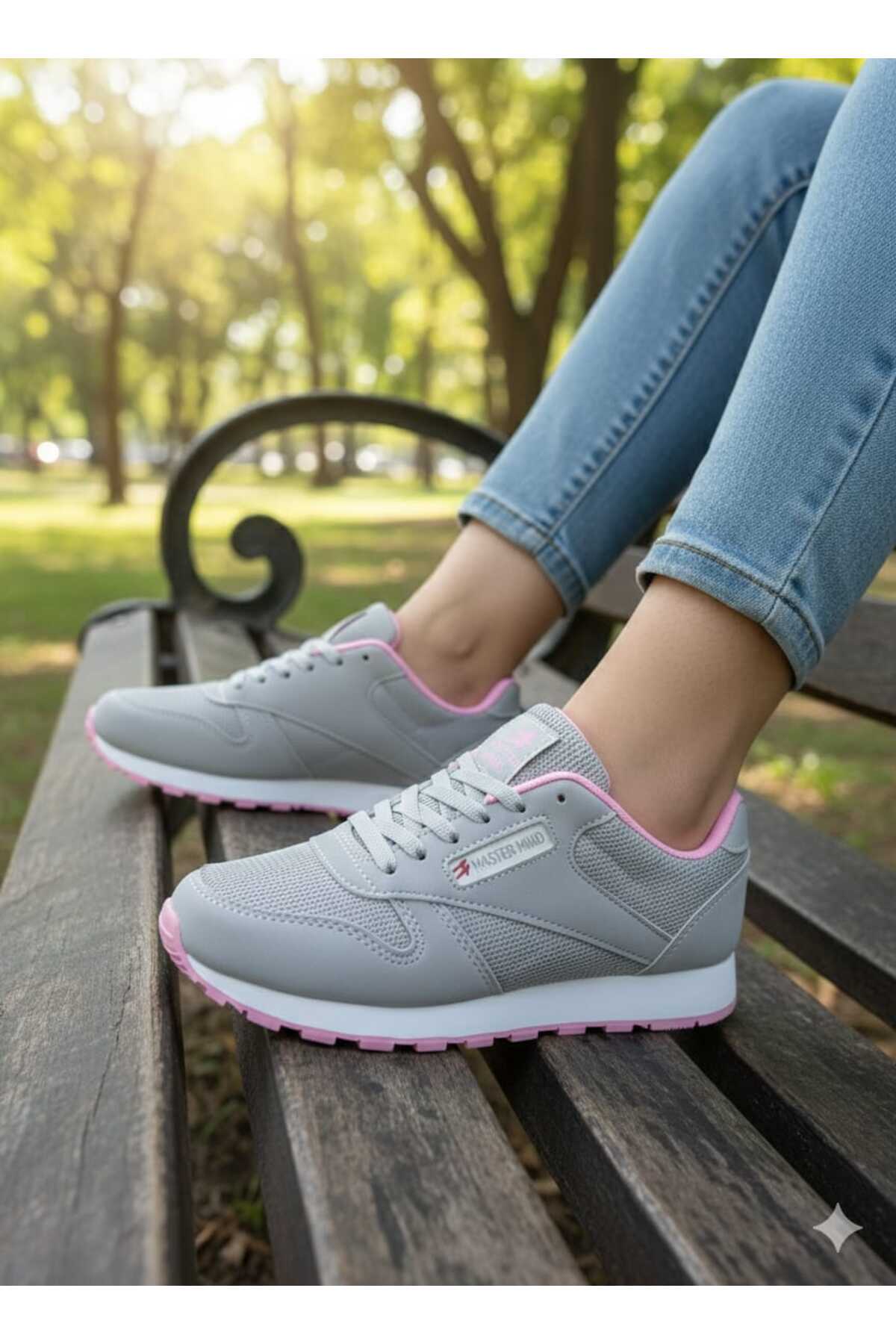 Master Mind  Kadın Spor Ayakkabı Hafif Esnek Kaymaz Taban Günlük Yürüyüş Ayakkabısı - Görsel 3