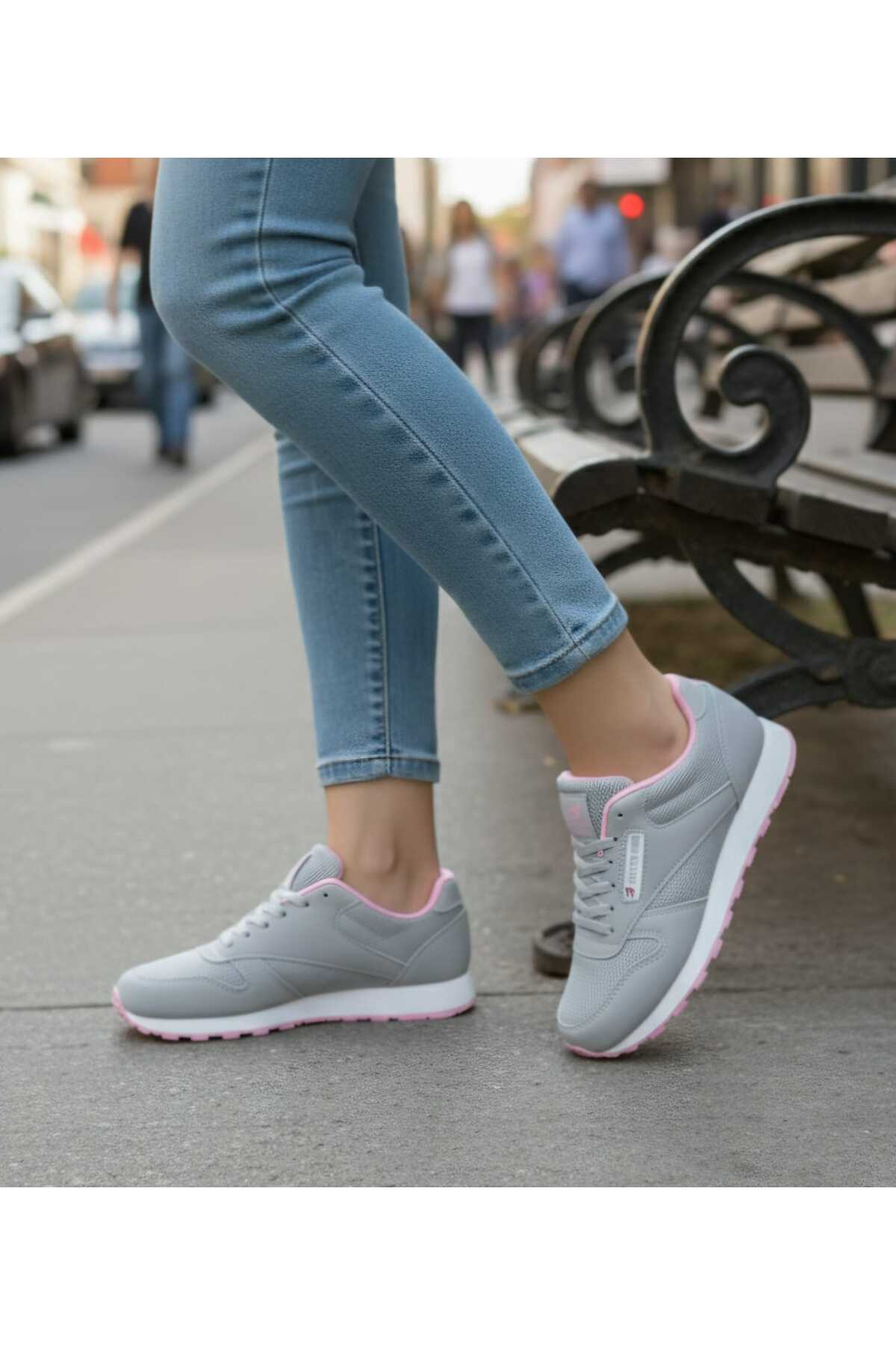 Master Mind  Kadın Spor Ayakkabı Hafif Esnek Kaymaz Taban Günlük Yürüyüş Ayakkabısı - Görsel 4