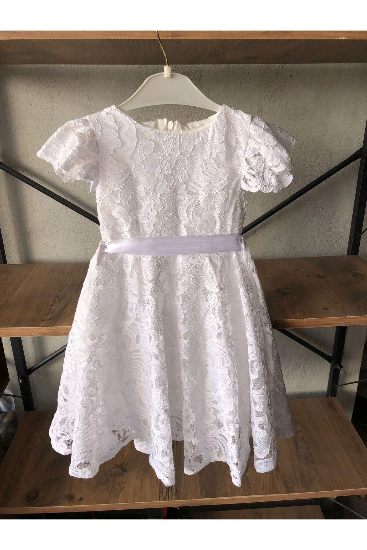 Lunas tekstil Dantelli Elbise fotoğrafı 2 (önizleme)