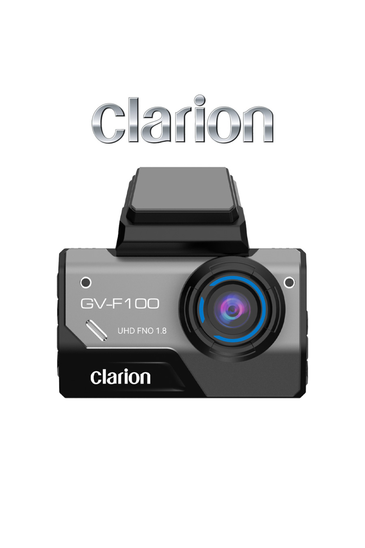 Clarion GV-F100 M05 MAX Ön Arka Kayıt Kamera | 3 İnç 4K-1080P WDR G-sensörü ADAS GPS WiFi Desteği