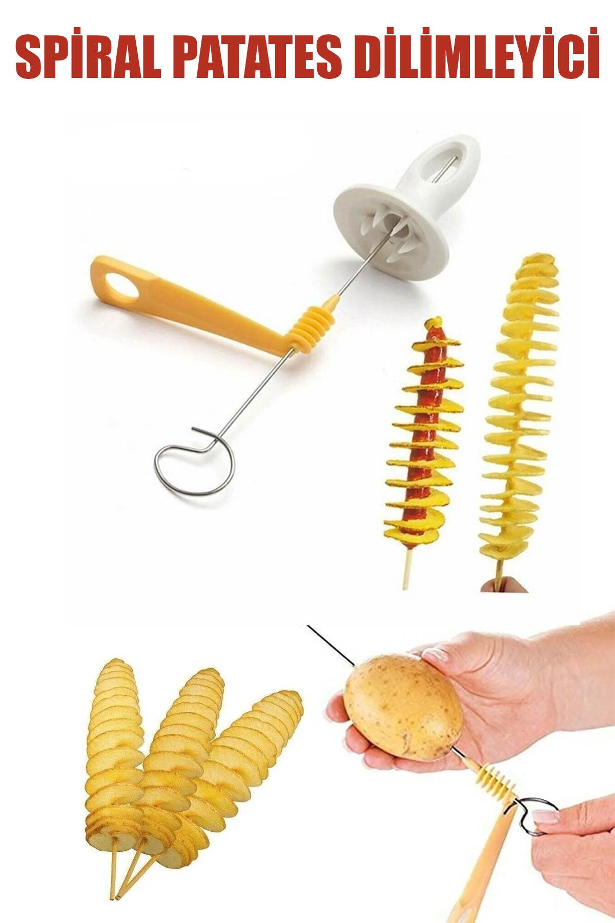 CMT SPİRAL PATATES DİLİMLEYİCİ