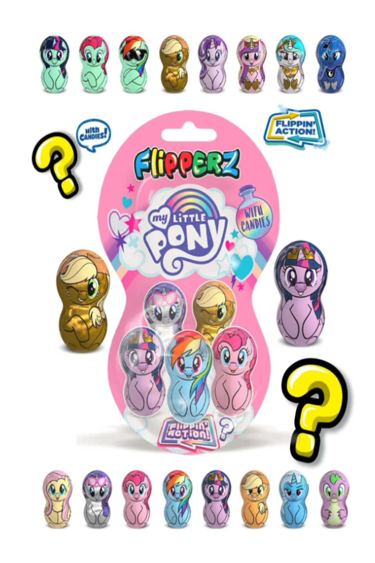 HOŞGARDENS Flipperz My Little Pony Lisanslı Figürlü Oyuncaklı