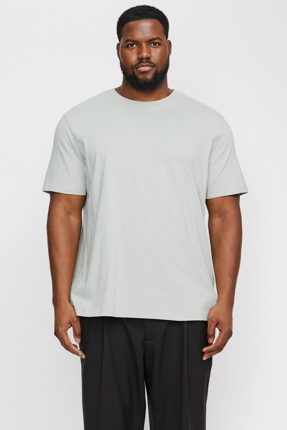 تی‌شرت یقه گرد سایز بزرگ - ارگانیک جک اند جونز تی شرت بزرگ سایز Jack & Jones