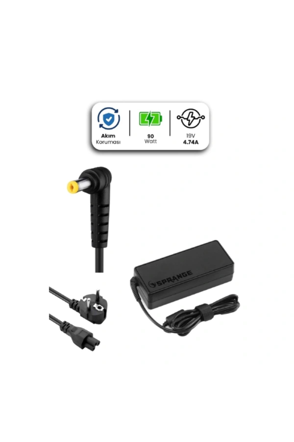 Hatıra Kutusu 19v 4.74a 5.5 * 1.7mm 90w Acer İçin Laptop Adaptör ( Lisinya )