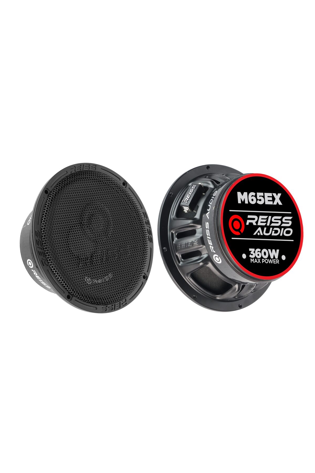 Reiss Audio Rs-M65ex 360Watt-180W Rms 16cm Metal Kapaklı Oto
