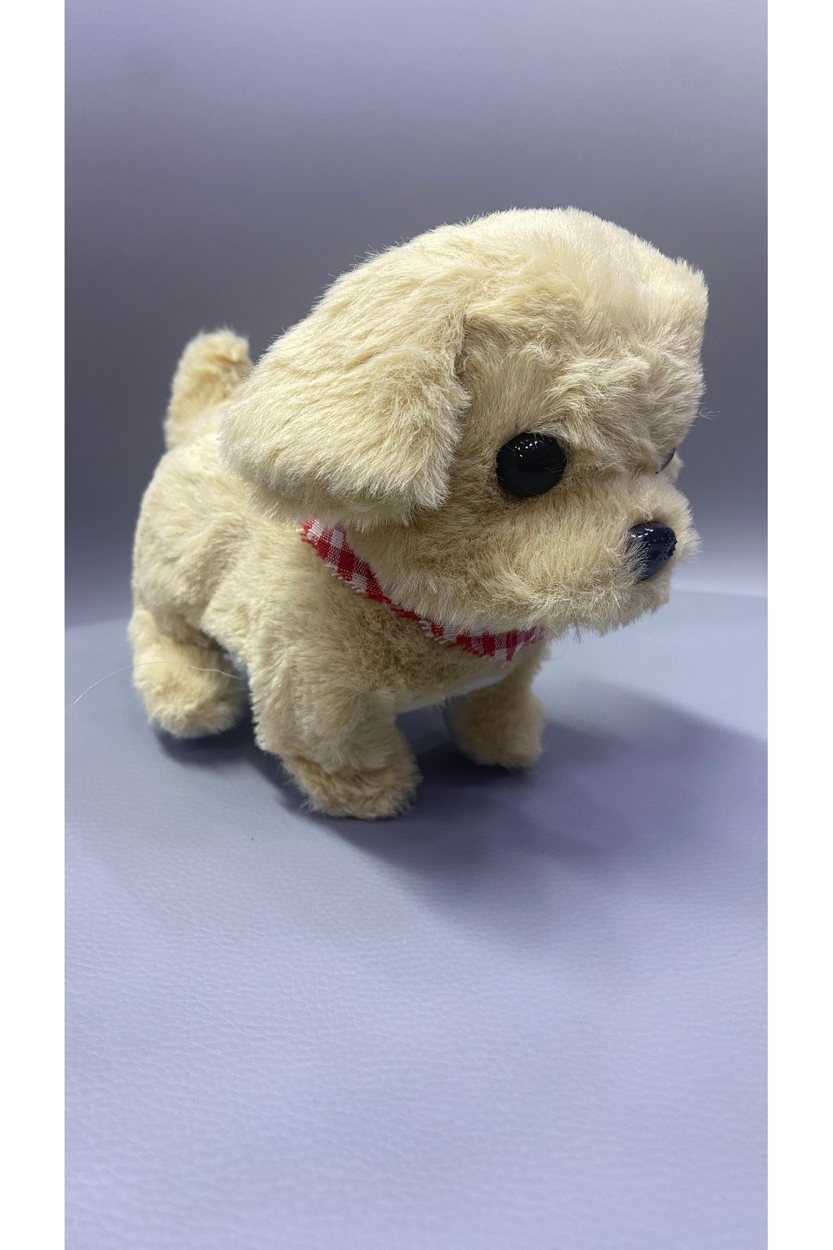 Magicway Sesli Havlayan Yürüyen Pilli Sevimli Oyuncak Peluş Köpek Emekleme Oyuncağı Arkadaşı Yürüteç fotoğrafı 2 (önizleme)
