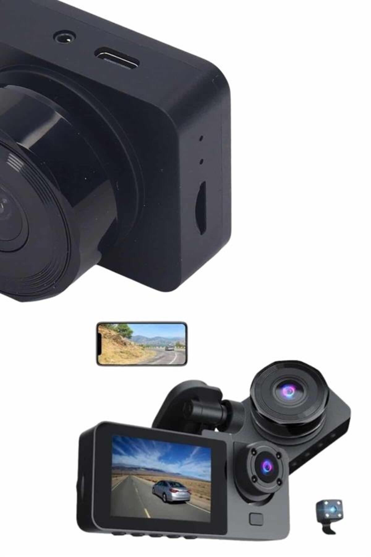 ZERO LAND 1592129741 DVR Araç İçi Kamera Hareket Algılayabilen 1080P CarPlay (02921) Video Kaydedici