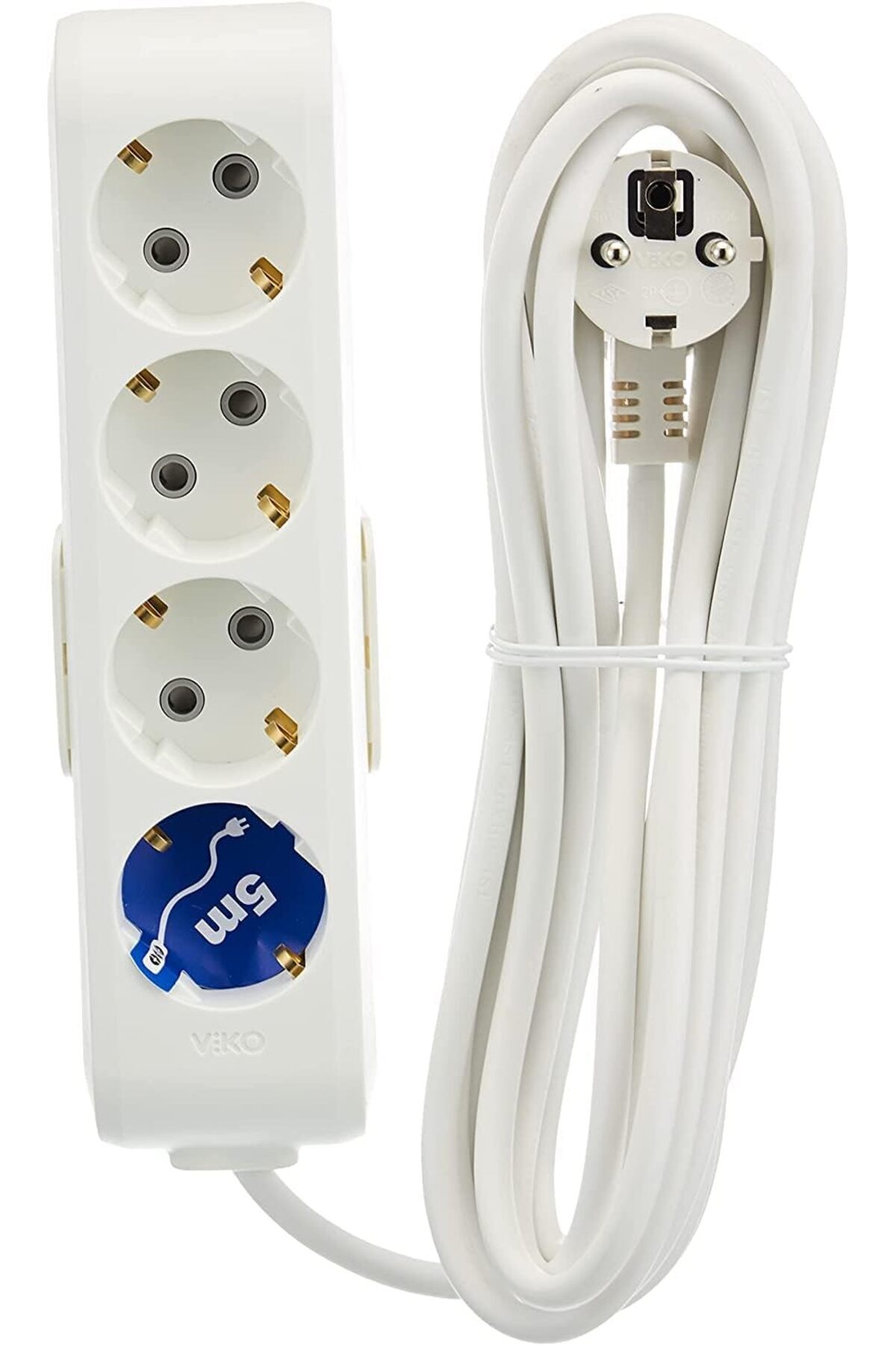 BRF BFSX 4lü Topraklı Kablolu Ç.K 5mt Priz 1191881