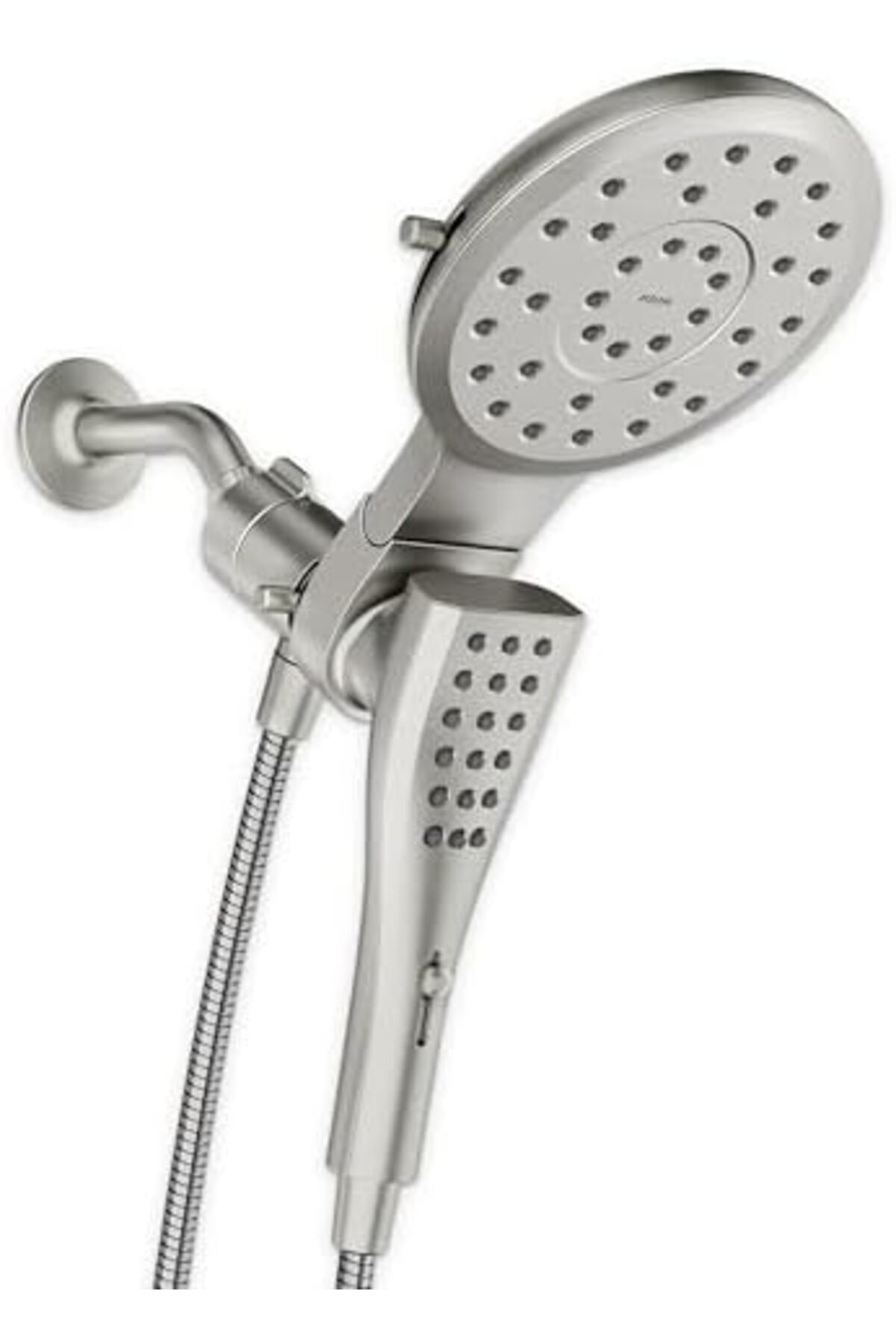 BRF BFSX 220C2SRN Verso /Handshower Combination with Dial and Magnetix Docking, Spot Resist Brushed Nick
