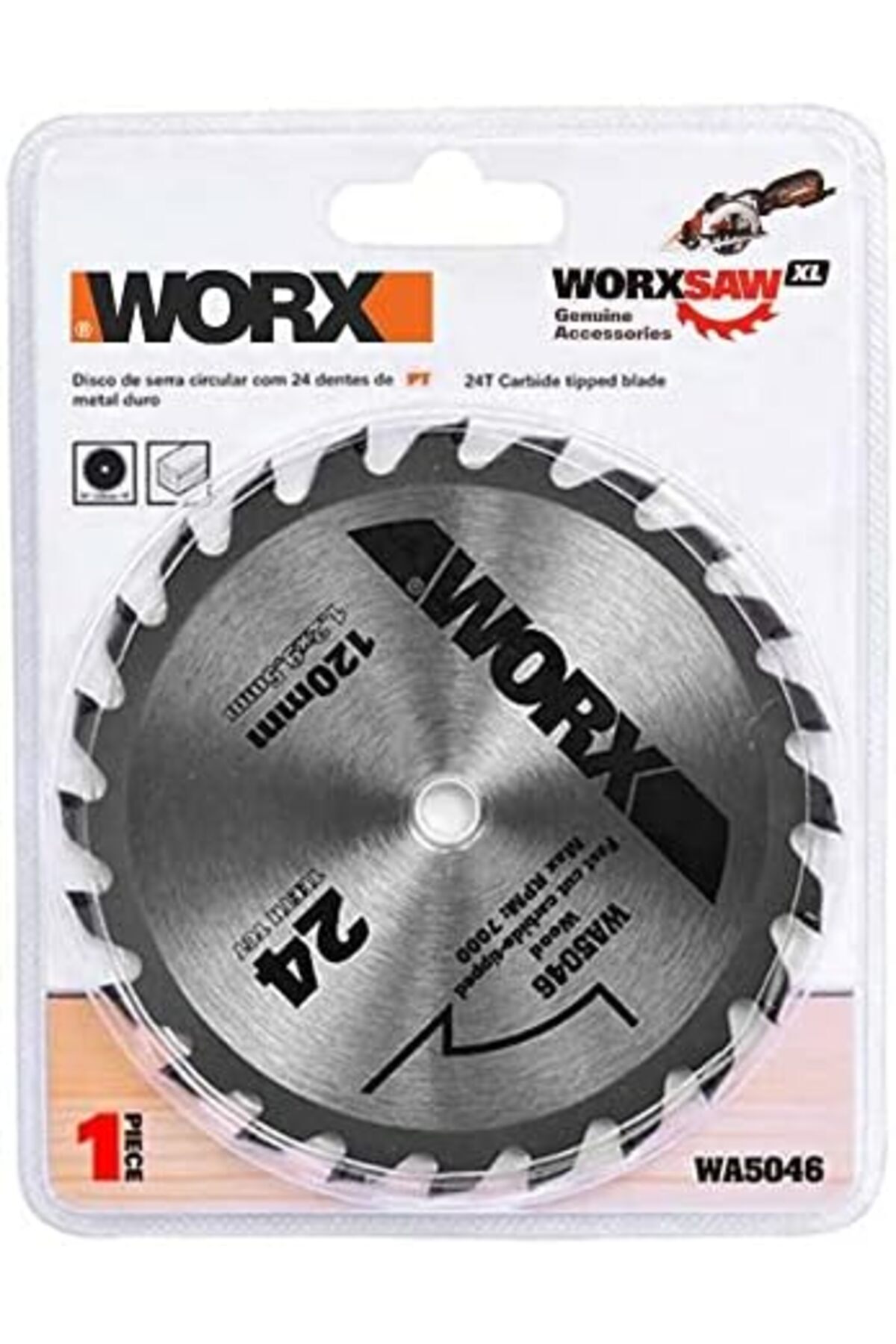 BRF BFSX WA5046 120x9,5mm Ahşap Kesme, Daire Testere Bıçağı 1191881