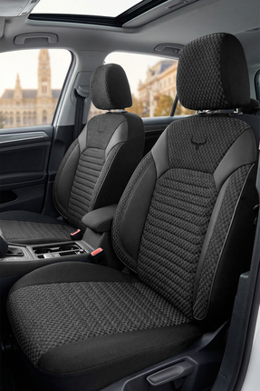 Suits Oto Boğa Serisi Tam Set Dokuma Kumaş Tüm Binek Araçlara Uyumlu Spor Dik...