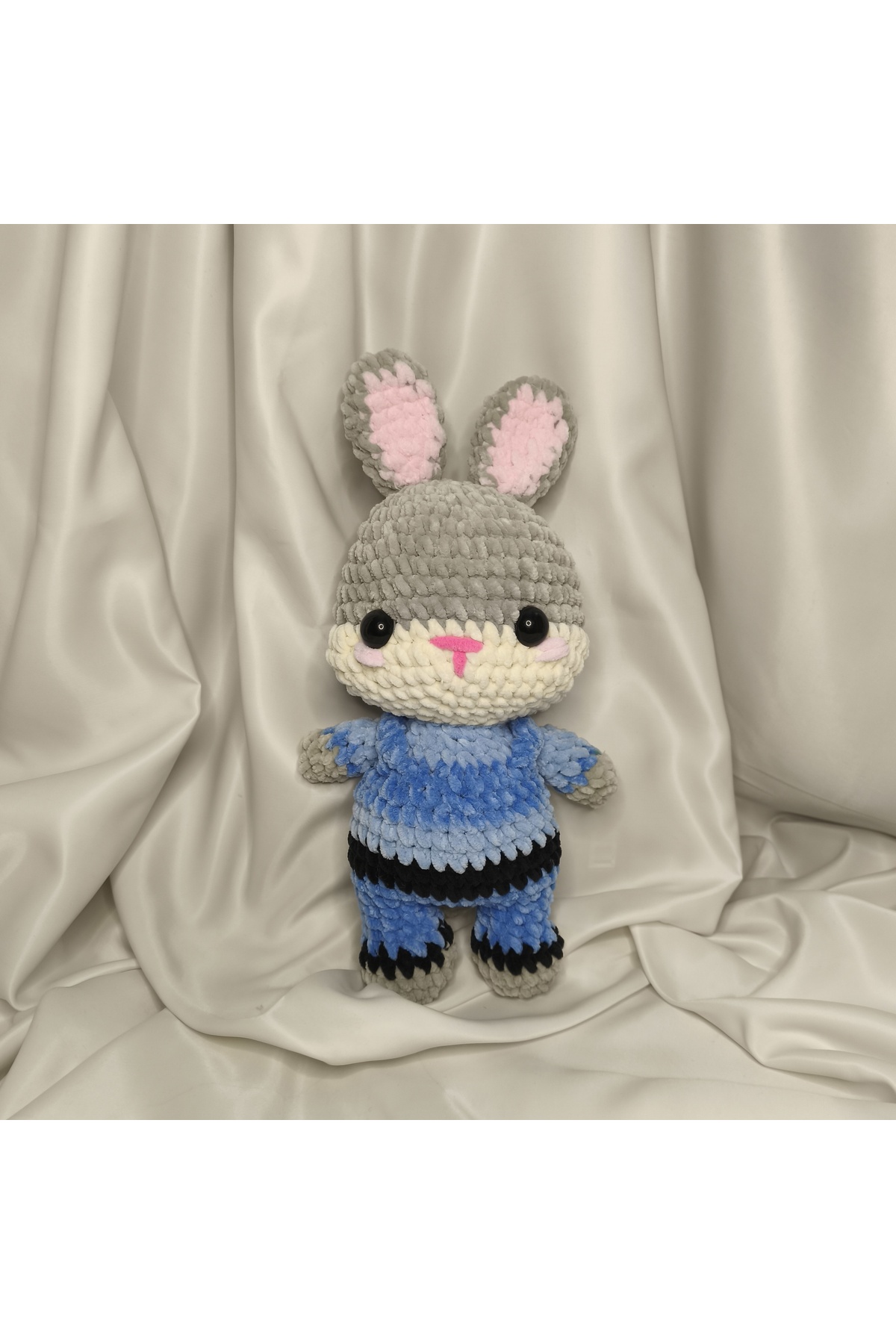 zeanqua El Yapımı Nick ve Judy Peluş Oyuncak / Zootopia Amigurumi