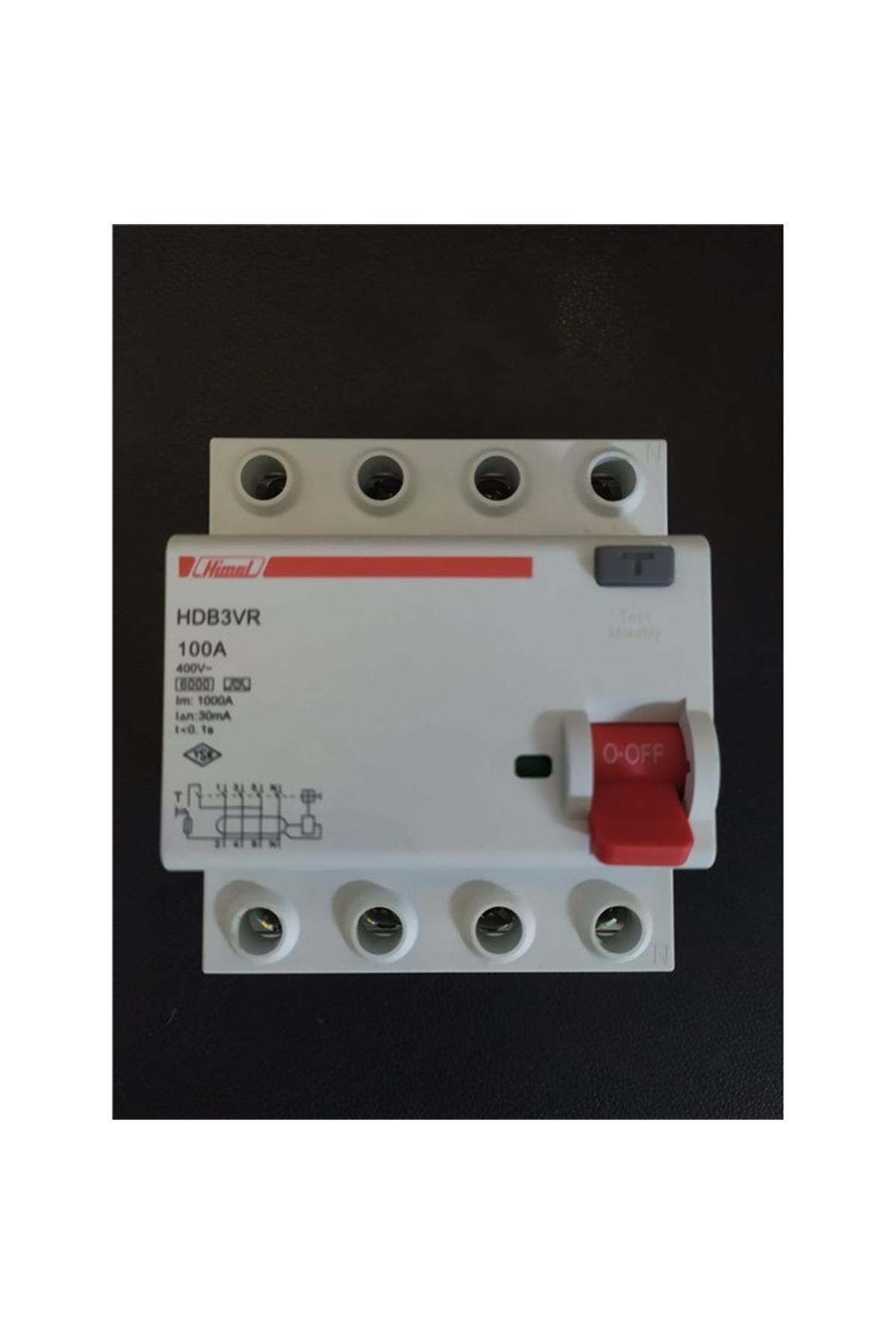 Himel Hdb3vr4100sa 4X100 A 30 Ma A Tipi Kakr