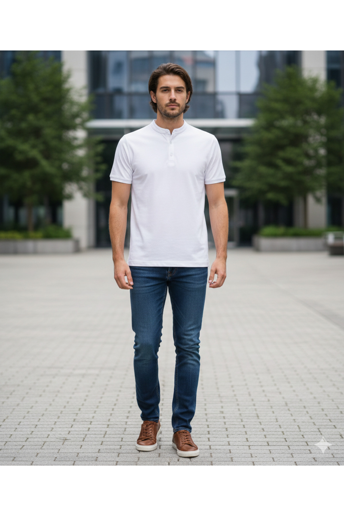 Dika Erkek lacos tişört