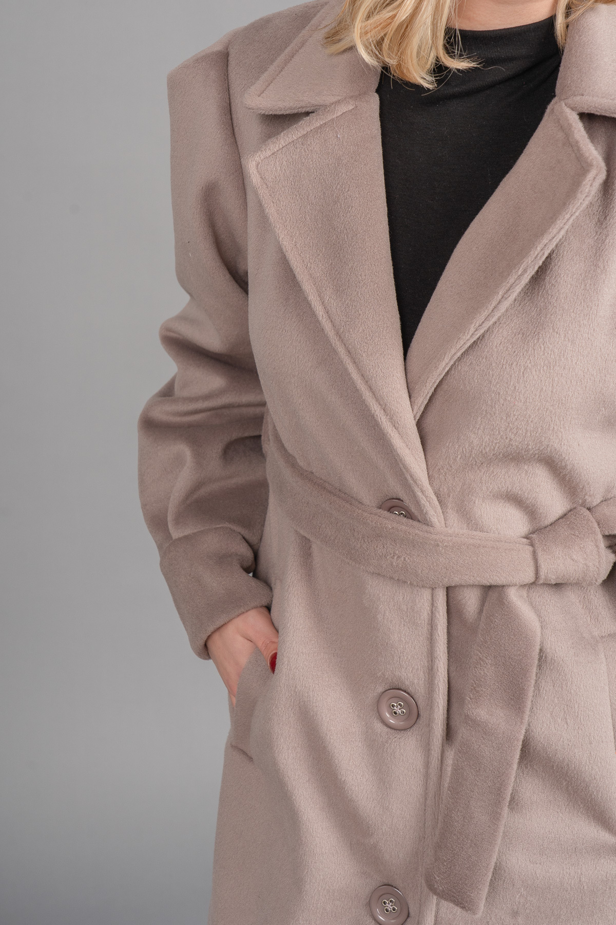 MissVina  ELLINOR KUŞAKLI KABAN 2635 - Görsel 3