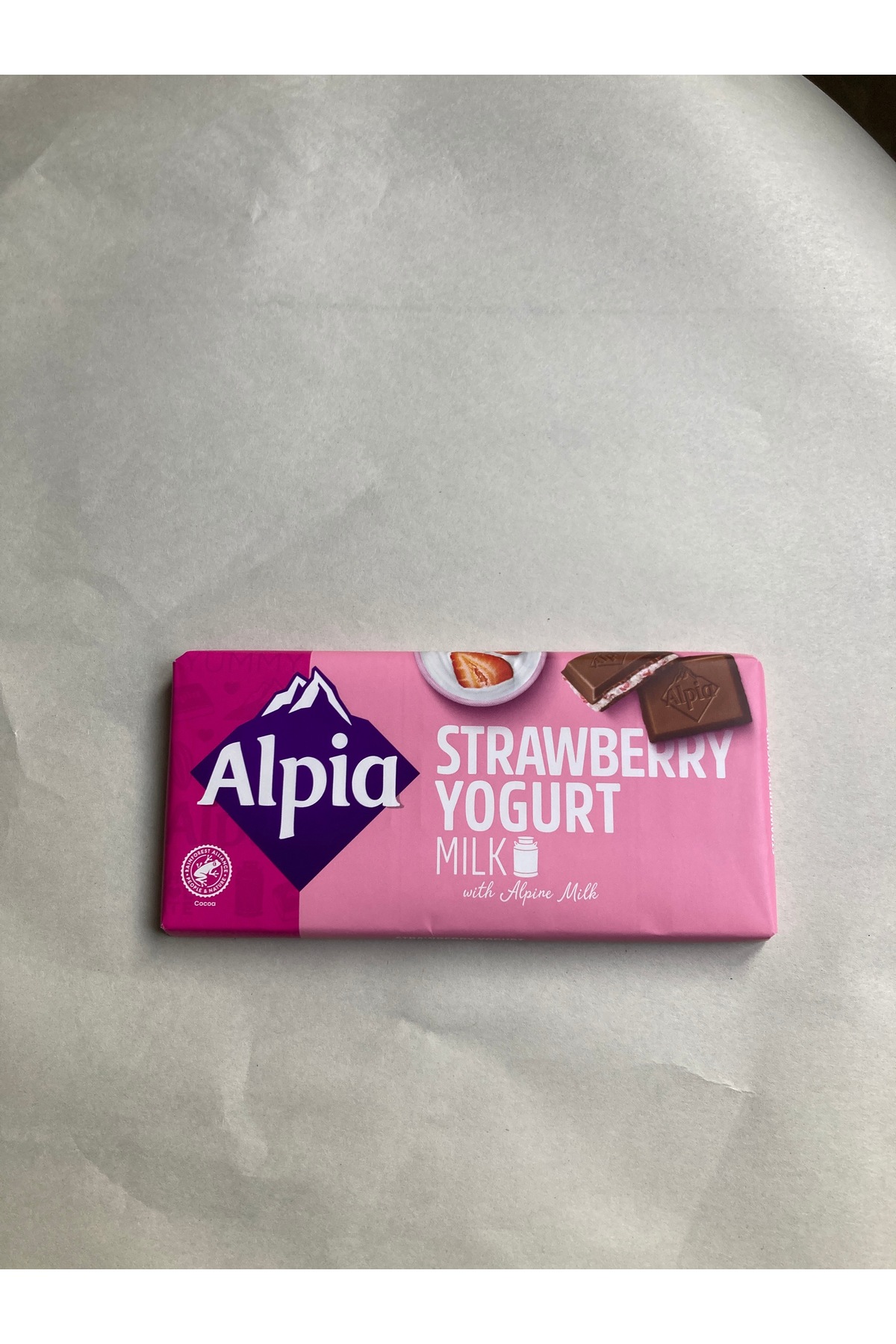 Alpia Strawberry Yogurt Milk Chocolate 100g - Fiyatı, Yorumları