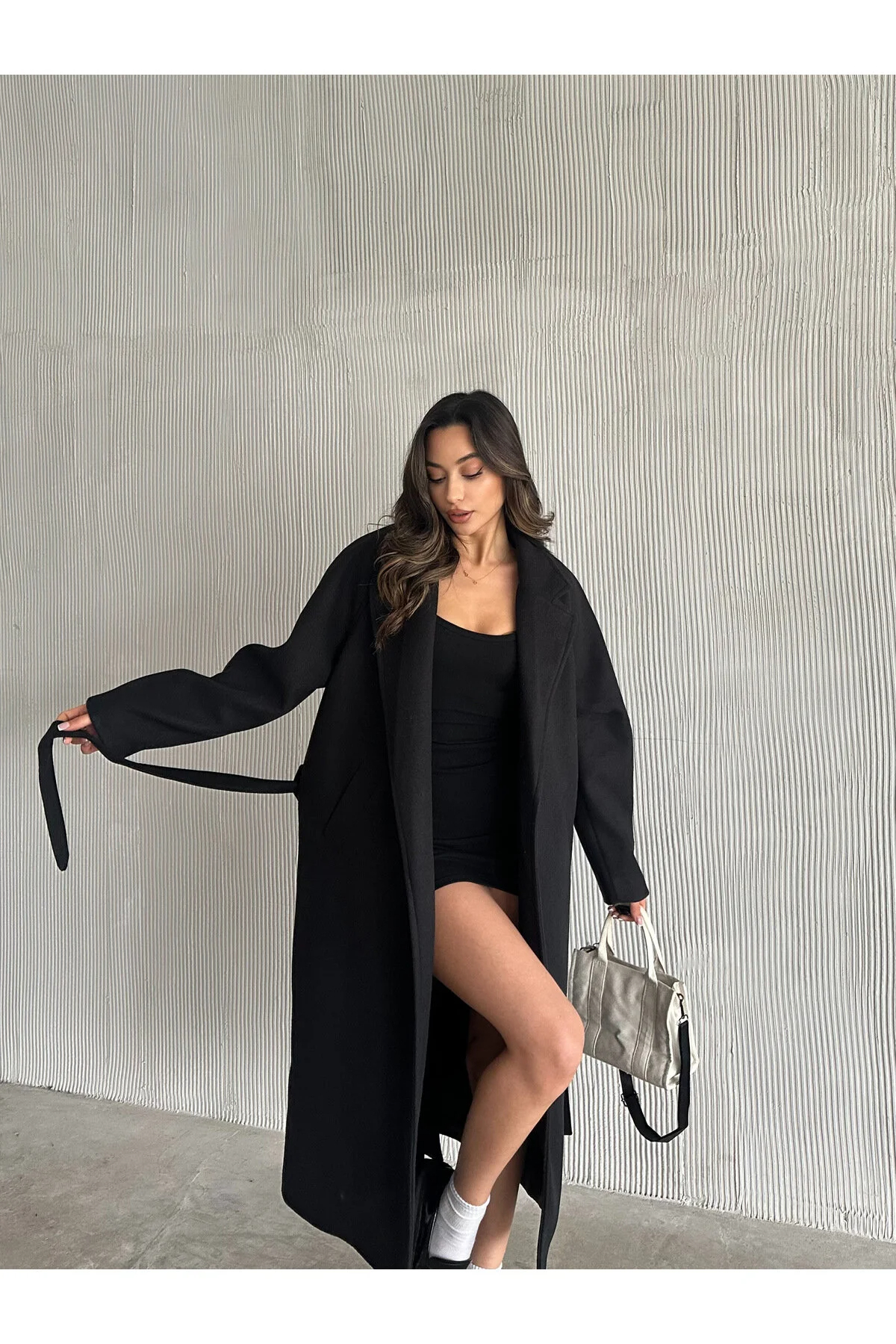 Modayıldızlar  MORENA PREMİUM DAİLY KAŞE KABAN YENİ SEZON - Görsel 6