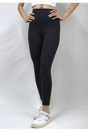 Velvera Butik Lüx Kalite Model Tayt Siyah