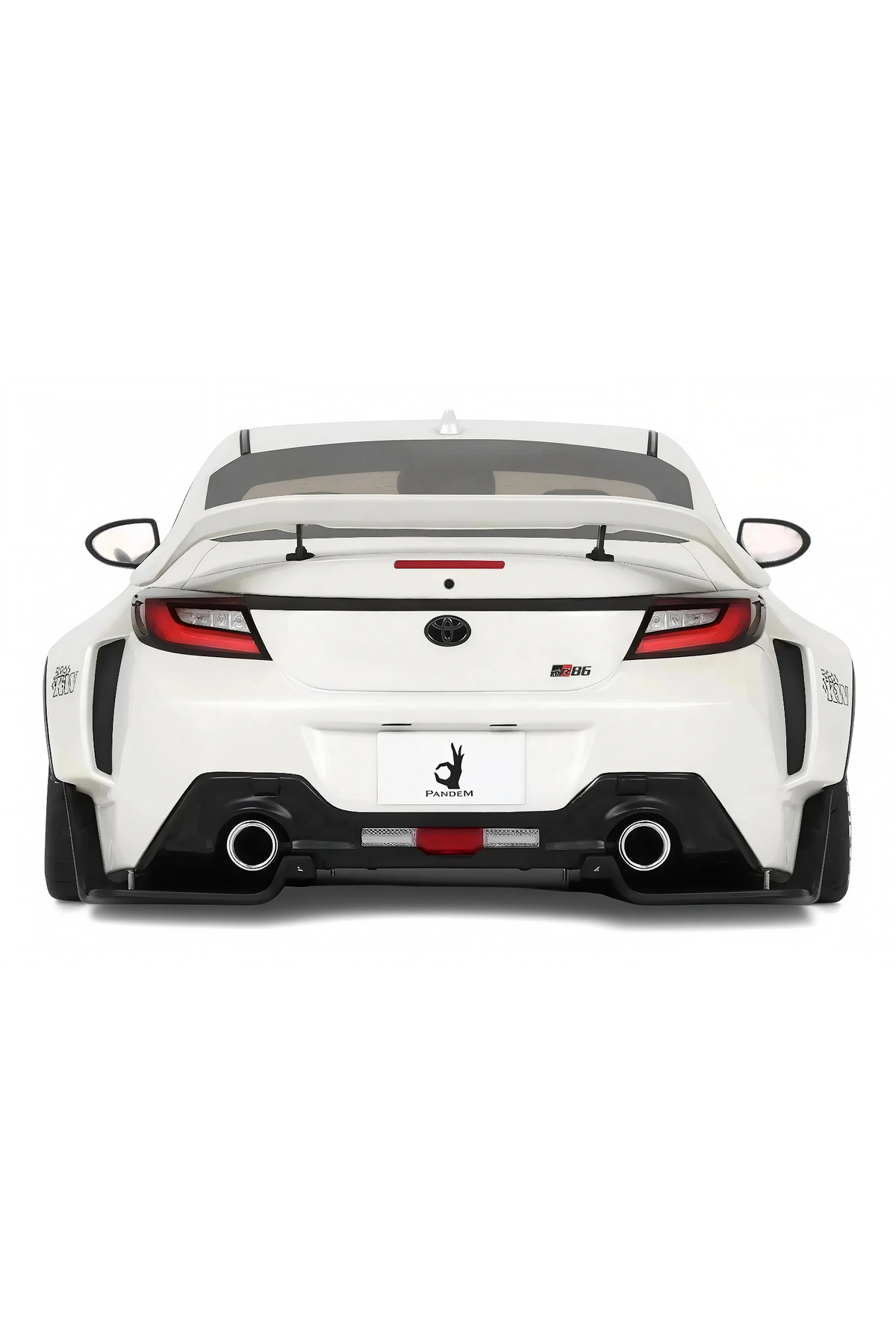 Gtspirit Gt Spirit GT498 1/18 Pandem Toyota GR86 Crystal White