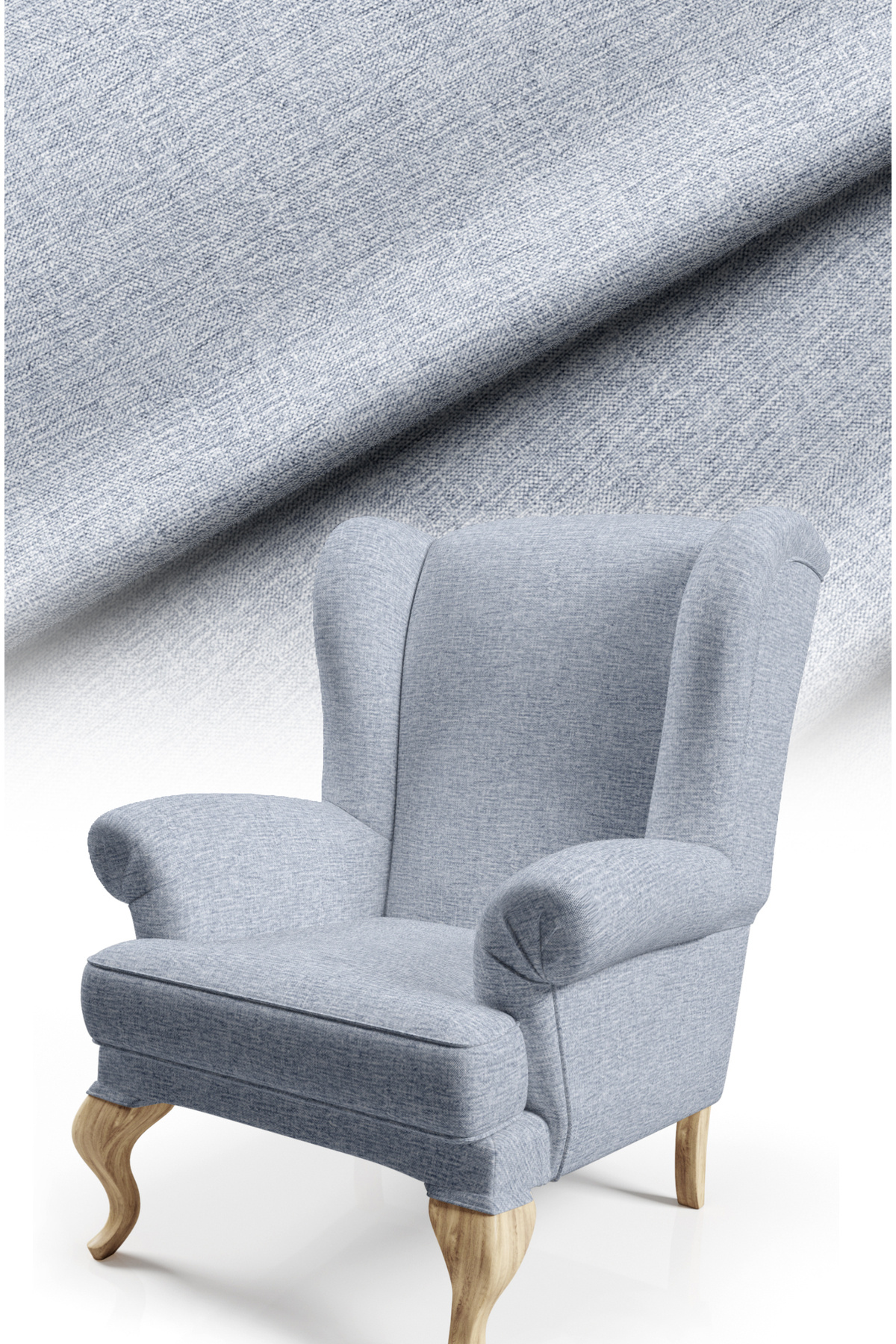 Digital Printed Upholstery Sofa Fabric with Linen Texture Effect,throw pillow,cushion Cover. Premium Fabric