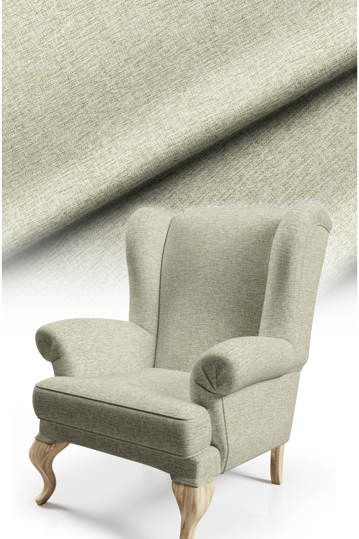 Digital Printed Upholstery Sofa Fabric with Linen Texture Effect,throw pillow,cushion Cover. Premium Fabric