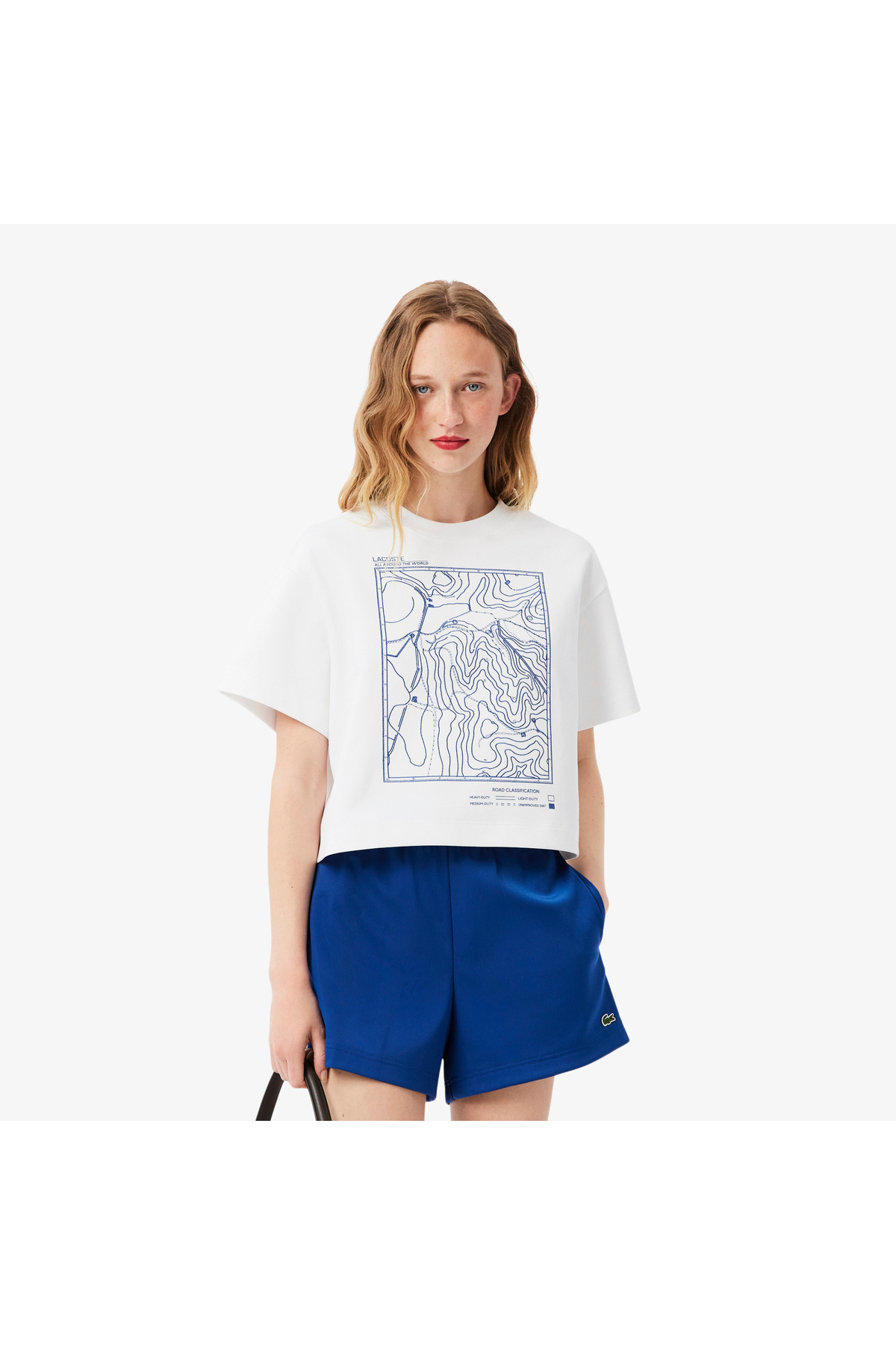 تیشرتزنانهLacosteسفید