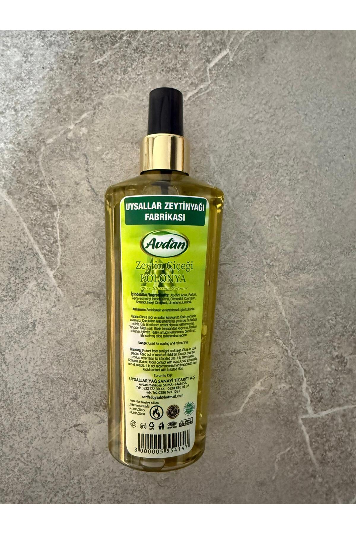 AVDAN Zeytin Çiçeği Kolonya 70°C - Fiyatı, Yorumları