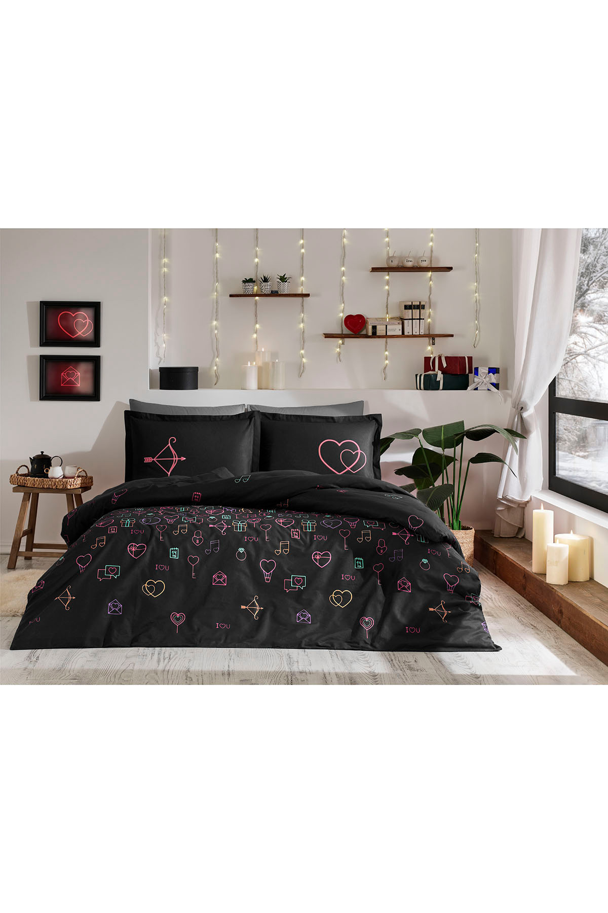 Özdilek Gleam Love Çift Kişilik Nevresim Takımı fotoğrafı 4 (önizleme)